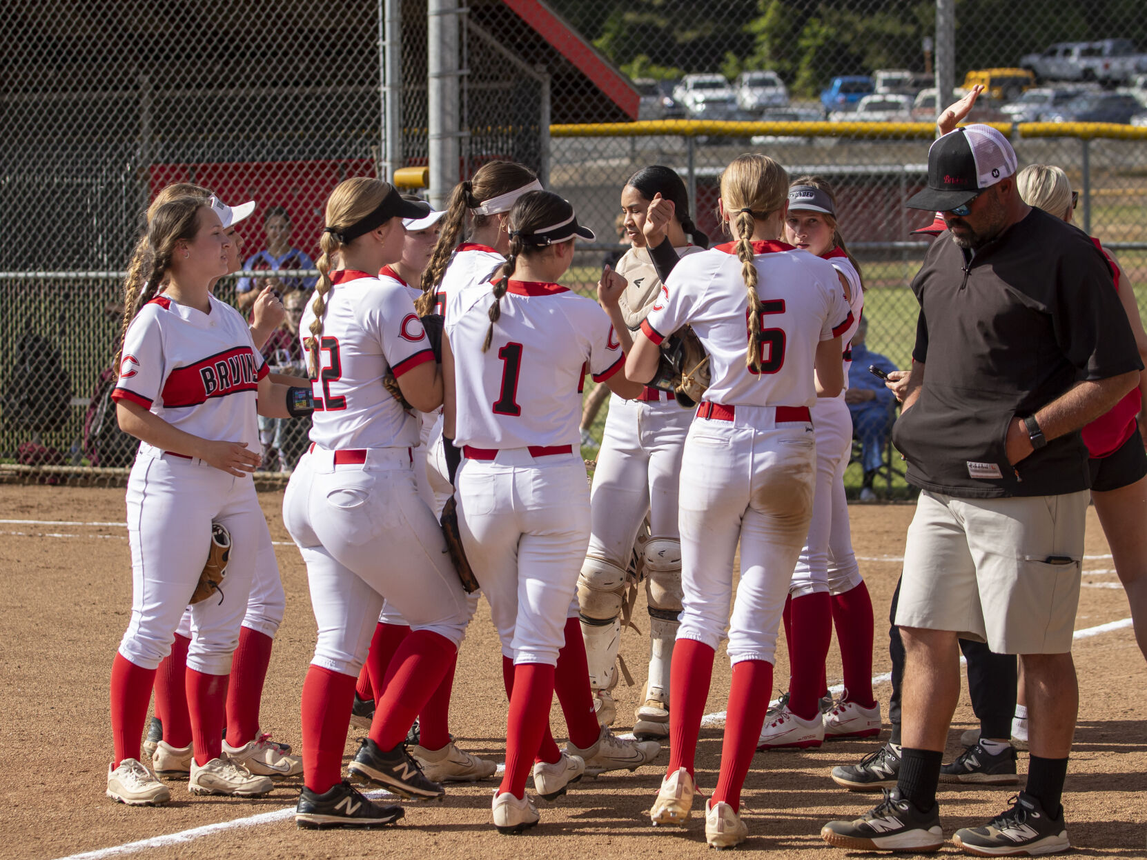 Bruins end season at district softball playoffs